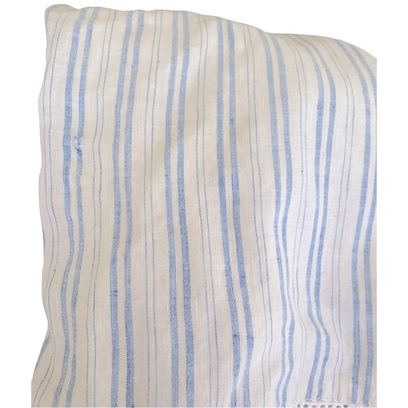 Wayward Fancies Eshakti Cotton Linen Midi Dress with Eyelet Details & Tassels - Picture 7 of 8